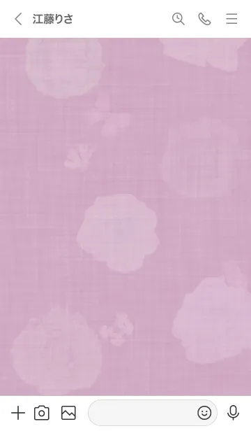 [LINE着せ替え] ～花が咲く♥ピンク30_1～の画像3