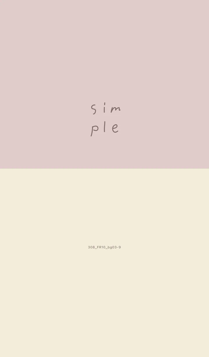 [LINE着せ替え] 308.10_ピンク ベージュ3-9の画像1