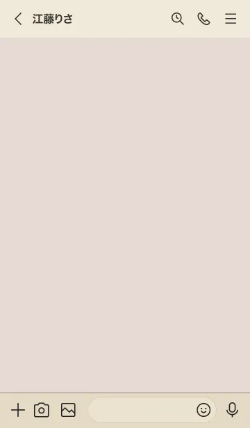 [LINE着せ替え] 308.10_ベージュ ベージュ3-9の画像3