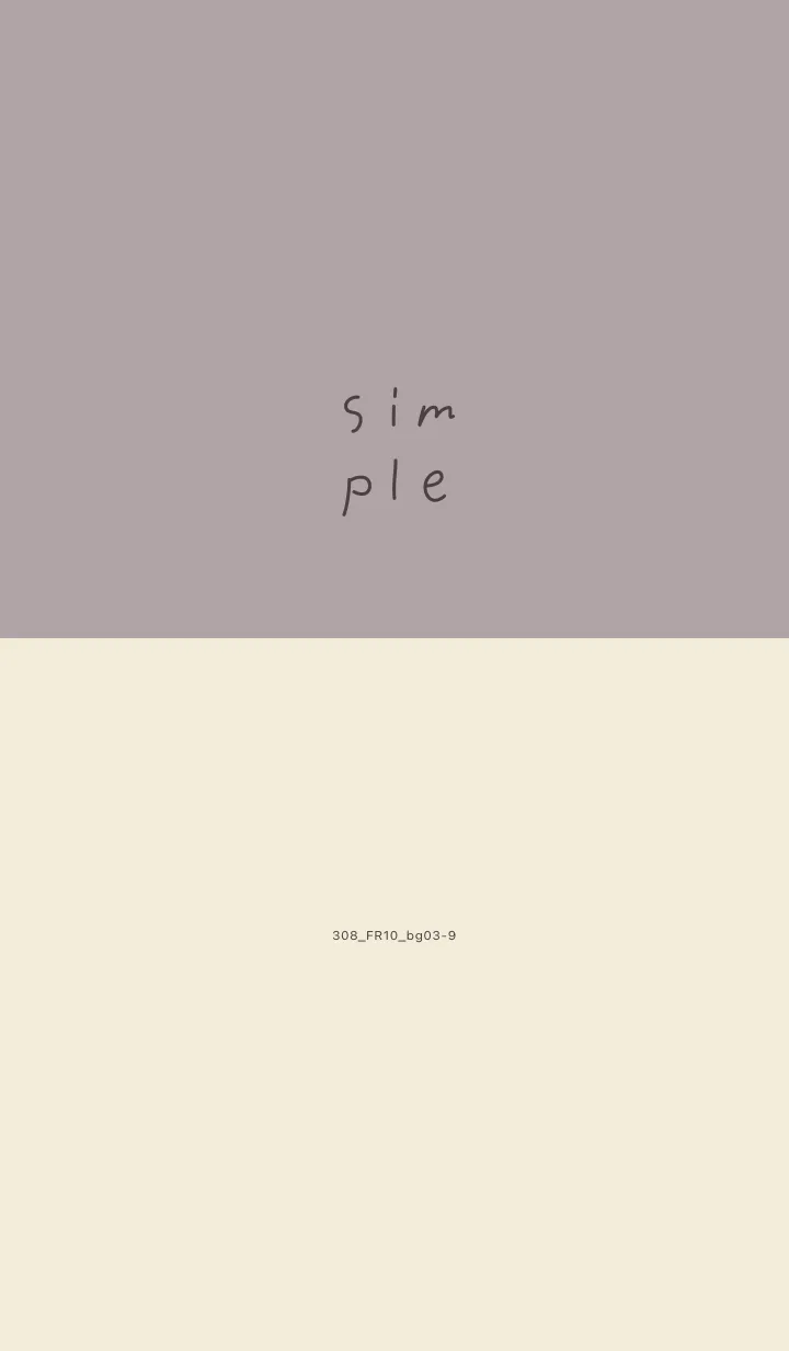 [LINE着せ替え] 308.10_ショコラ ベージュ3-9の画像1