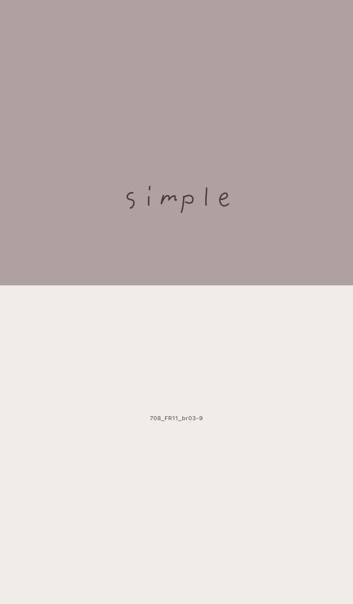 [LINE着せ替え] 708.11_ショコラ ブラウン3-9の画像1