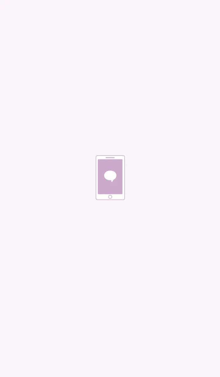 [LINE着せ替え] SIMPLE SMARTPHONE[PURPLE03]の画像1