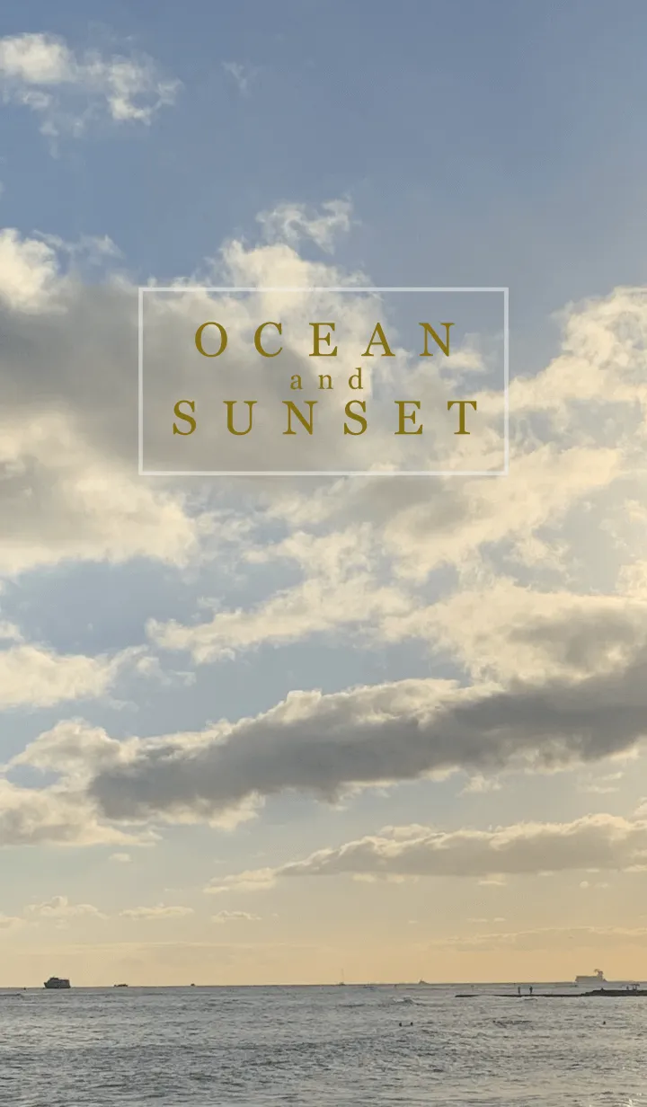 OCEAN and SUNSET-HAWAII 33の着せ替えメイン画像