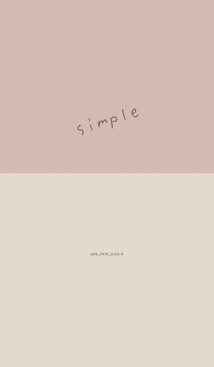 [LINE着せ替え] p09.15_ベージュ ブラウン2-9の画像1