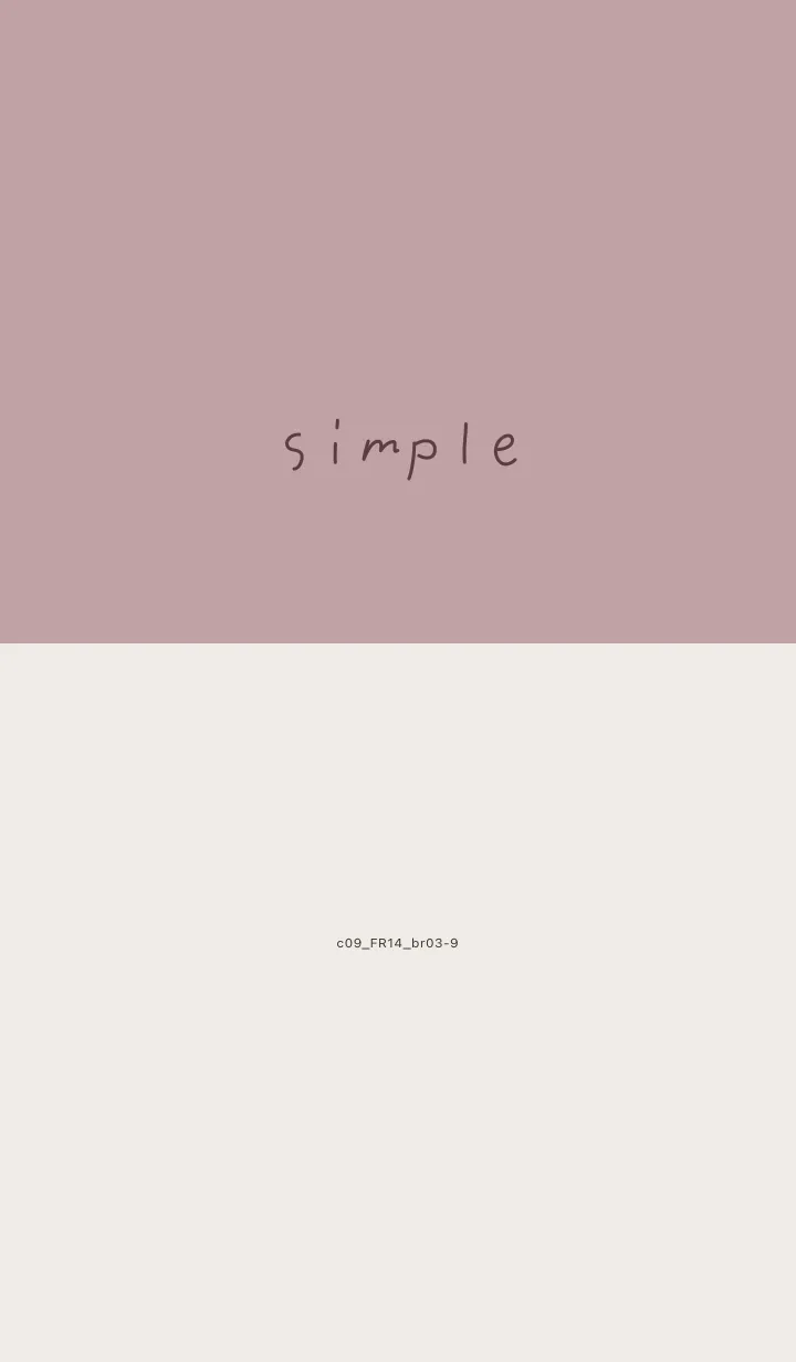 [LINE着せ替え] c09.14_ピンク2 ブラウン3-9の画像1