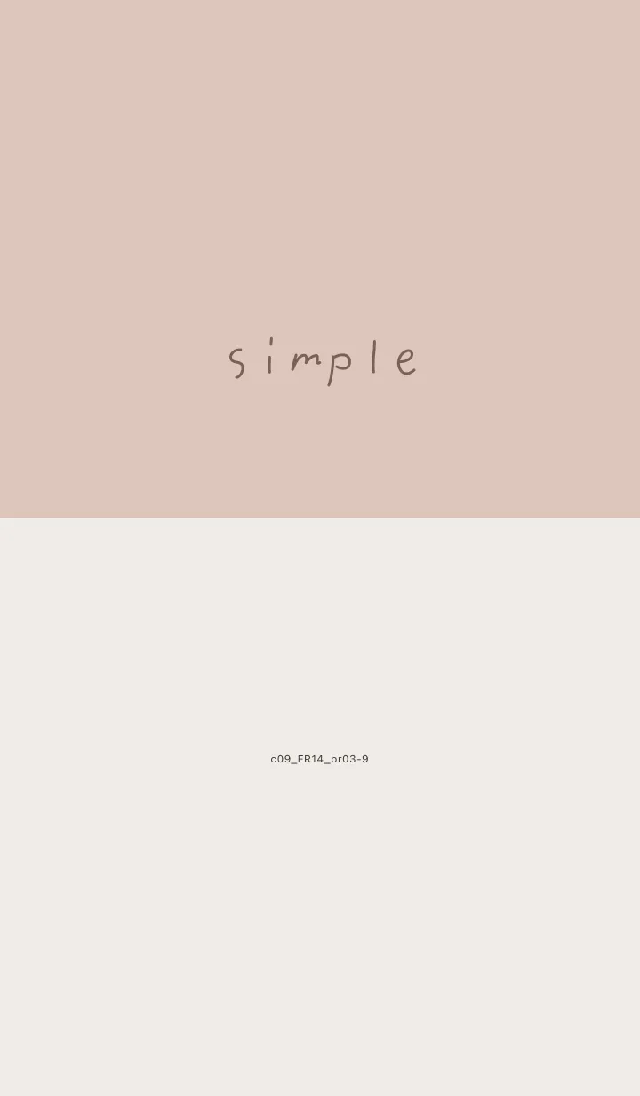 [LINE着せ替え] c09.14_ベージュ ブラウン3-9の画像1