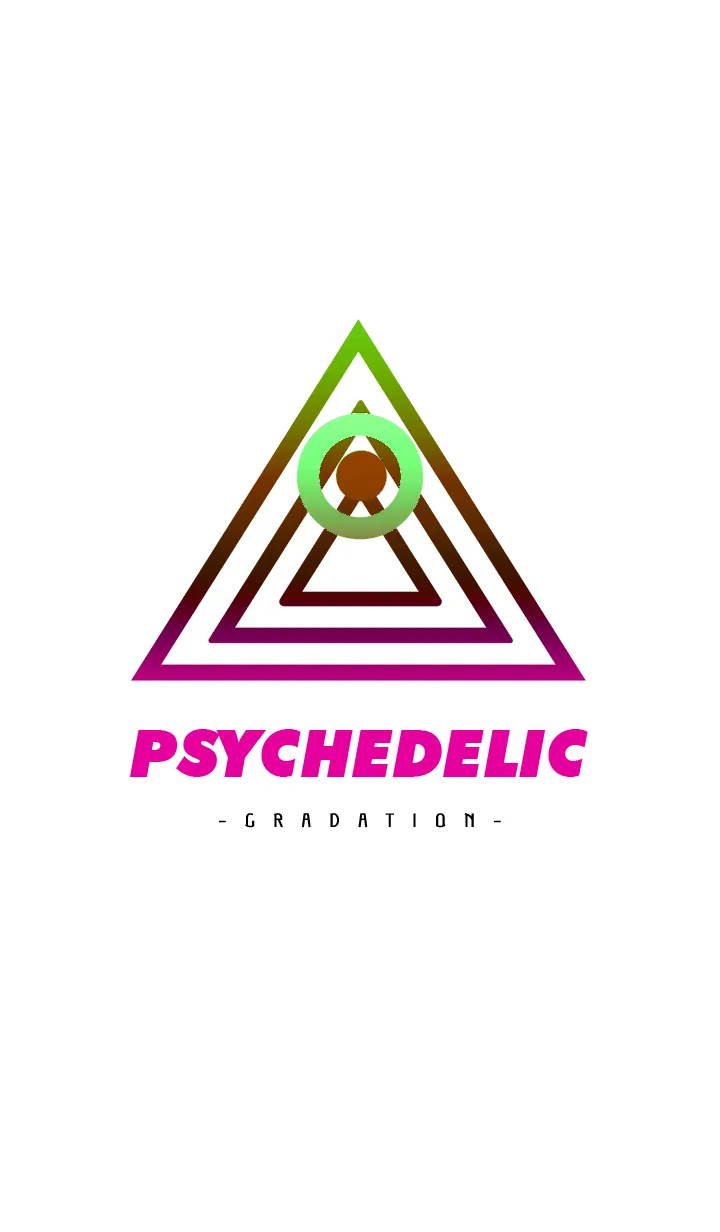 [LINE着せ替え] サイケデリック-グラデーション- 73の画像1