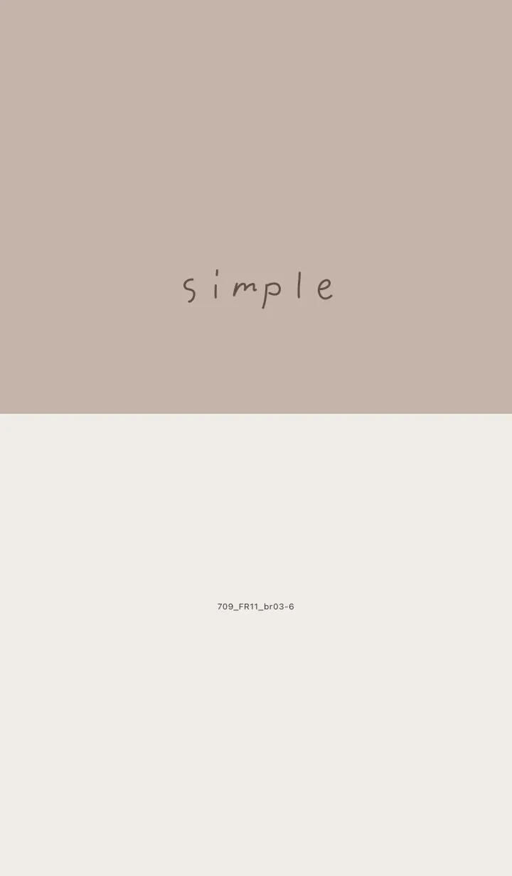 [LINE着せ替え] 709.11_ベージュ3 ブラウン3-6の画像1