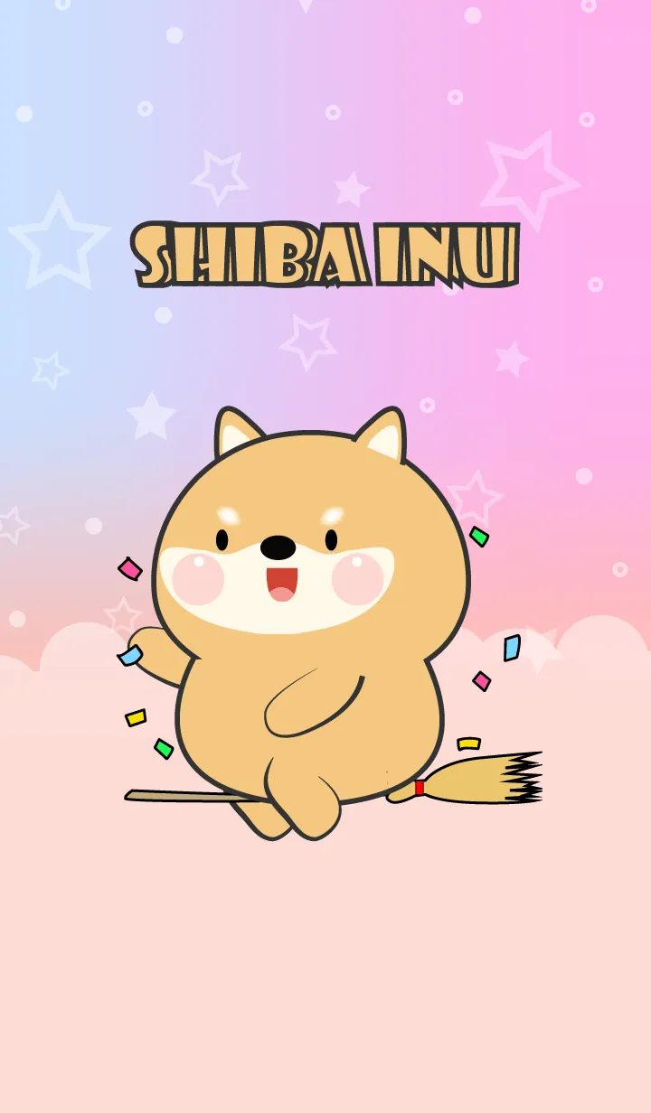 [LINE着せ替え] Cute Naughty Shiba Inu Theme (JP)の画像1