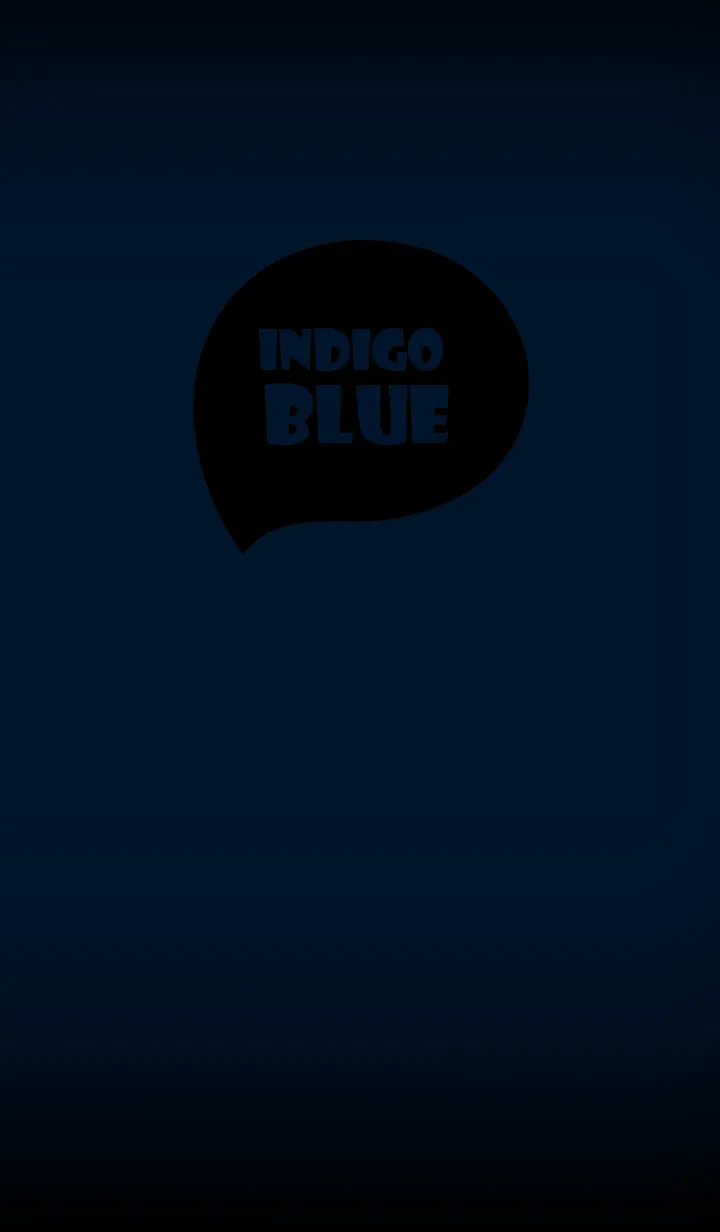 [LINE着せ替え] Indigo Blue And Black (JP)の画像1