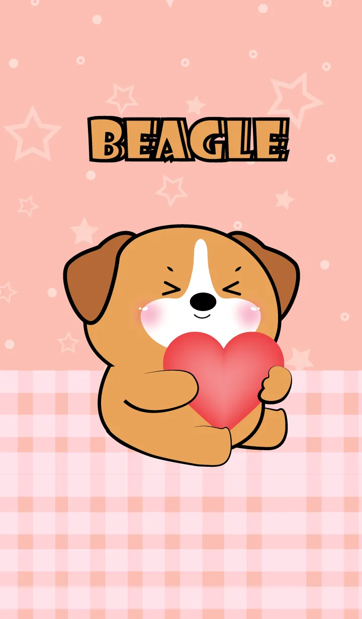 [LINE着せ替え] Very Lovely Beagle Theme (JP)の画像1