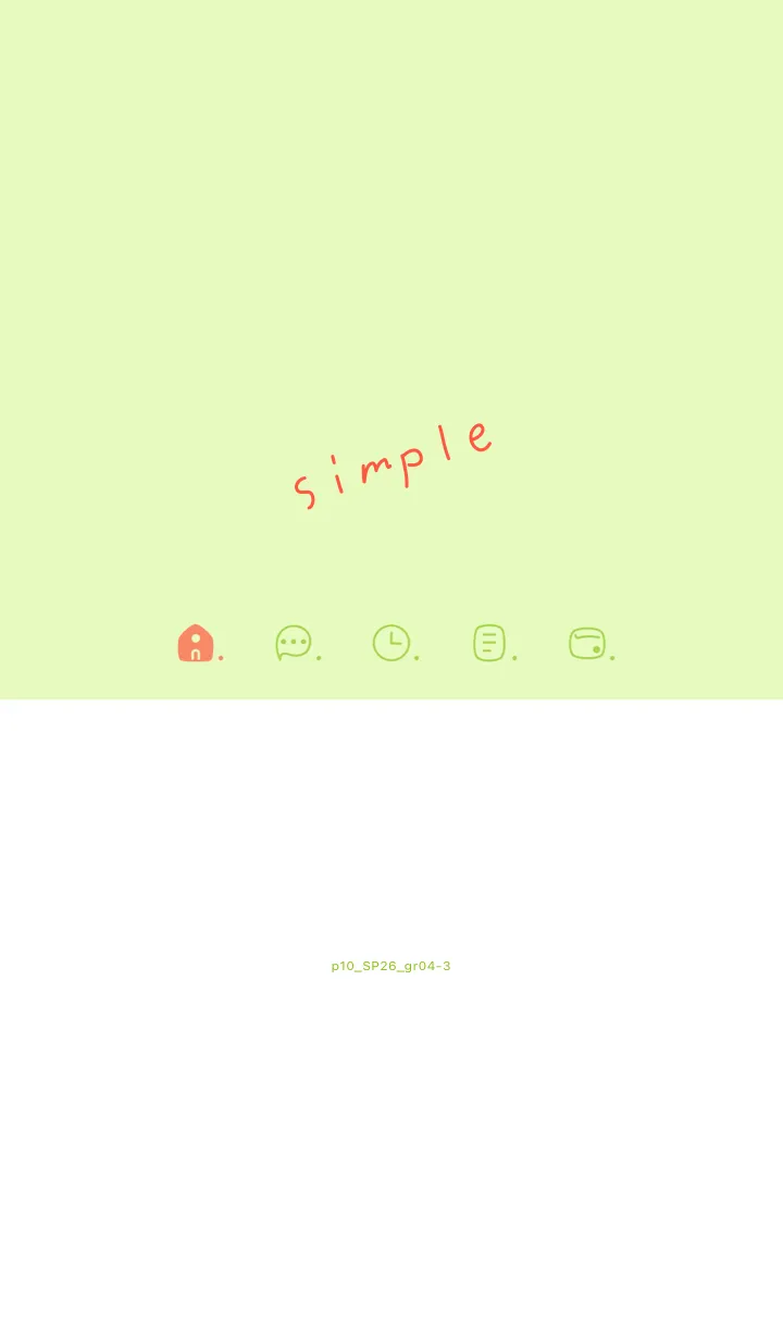 [LINE着せ替え] p10.26.グリーン4-3の画像1