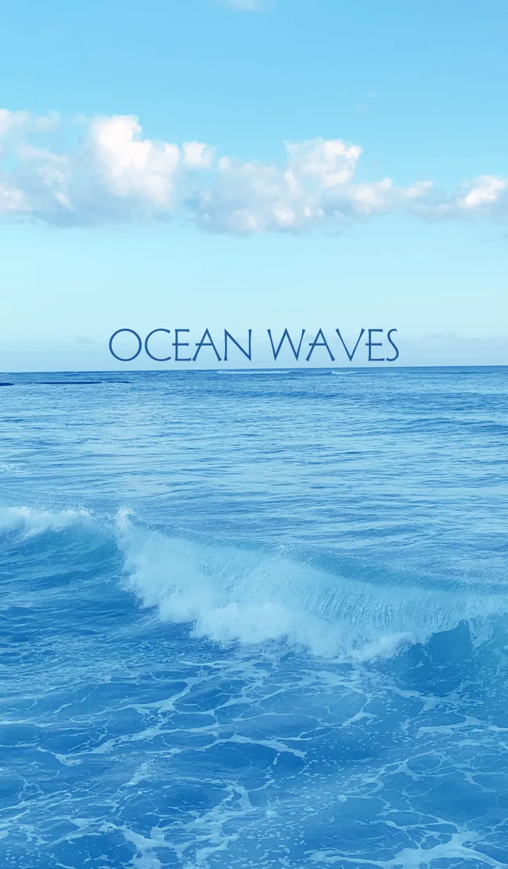 [LINE着せ替え] OCEAN WAVES-SUMMER 3の画像1