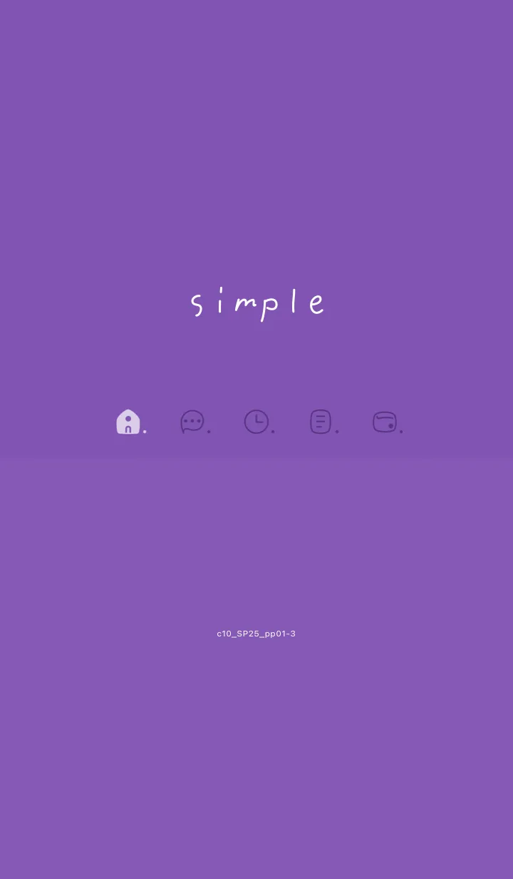[LINE着せ替え] c10.25.パープル1-3の画像1