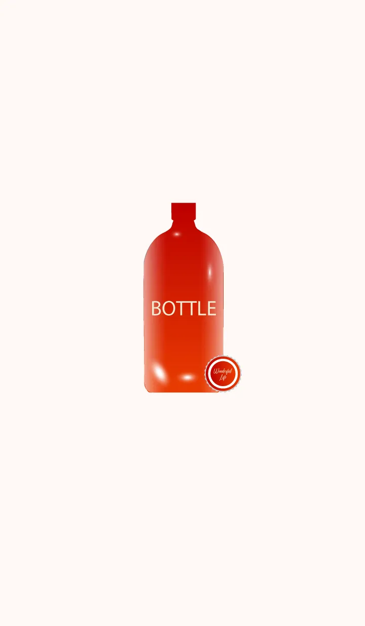 [LINE着せ替え] Red Bottle Theme 6の画像1
