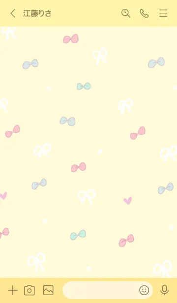 [LINE着せ替え] リボンづくし -1-の画像3