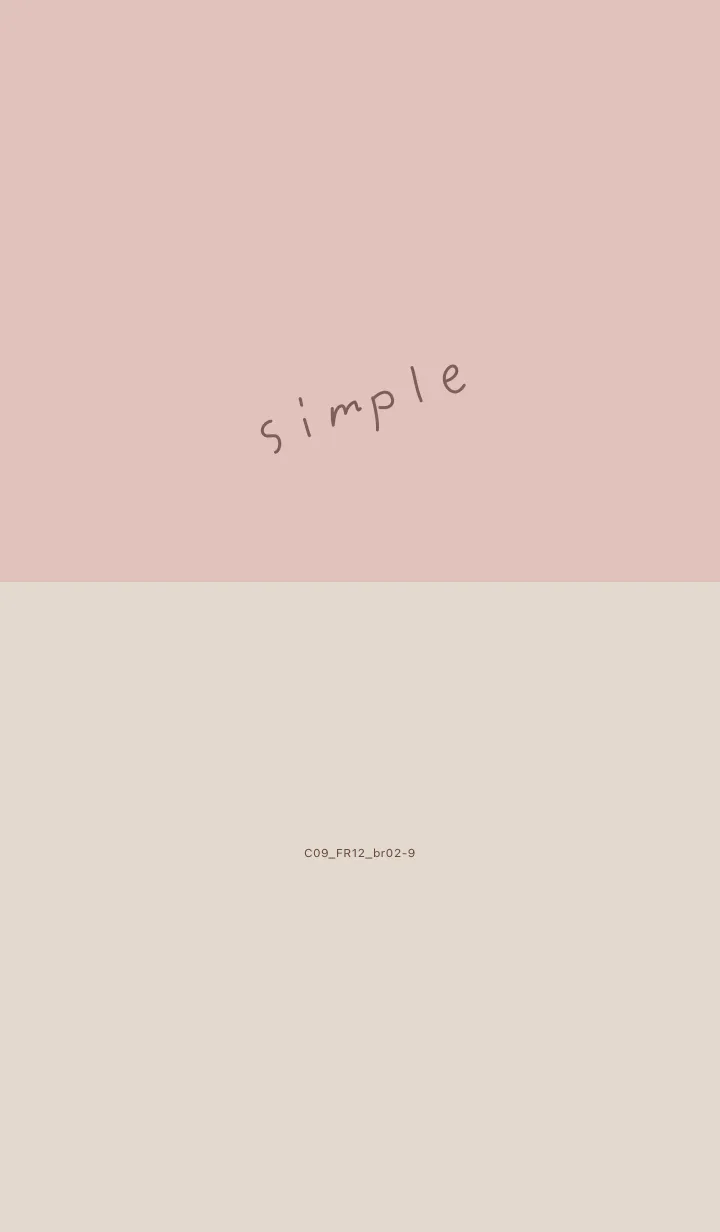 [LINE着せ替え] C09.12_ピンク ブラウン2-9の画像1