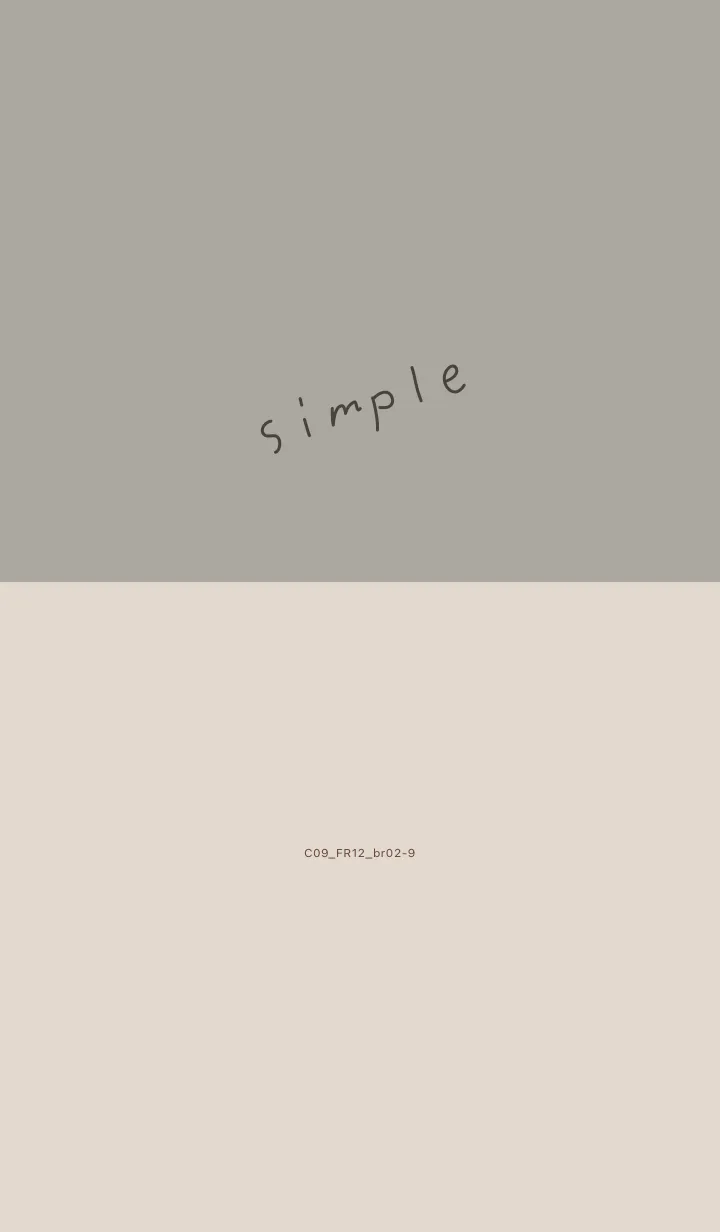 [LINE着せ替え] C09.12_スモーキーアッシュ ブラウン2-9の画像1