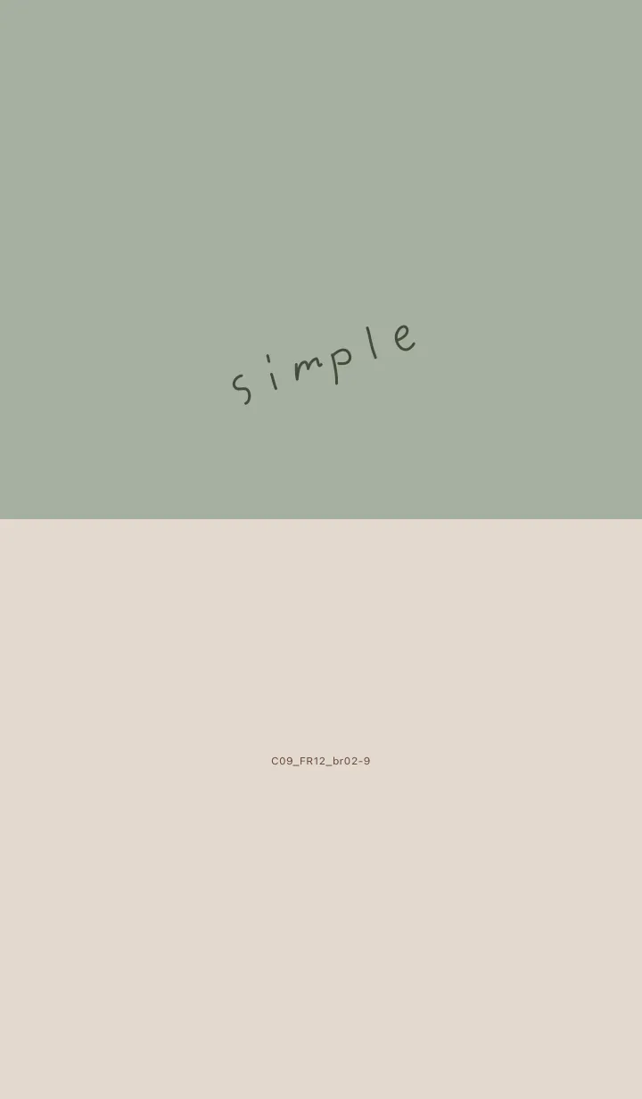 [LINE着せ替え] C09.12_スモーキーMアッシュ ブラウン2-9の画像1