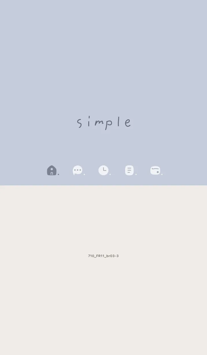 [LINE着せ替え] 710.11_ホワイトアッシュ ブラウン3-3の画像1