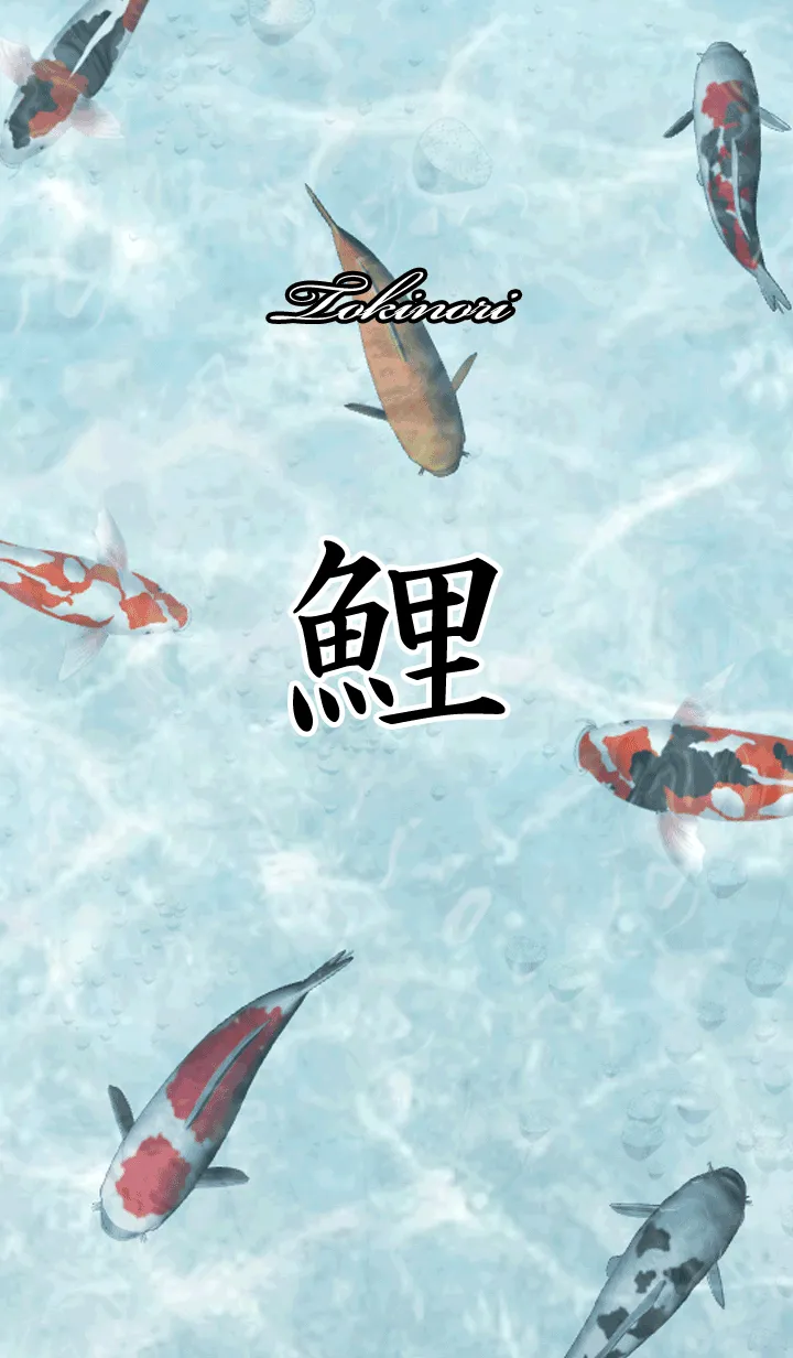 [LINE着せ替え] ときのり用和風鯉の画像1