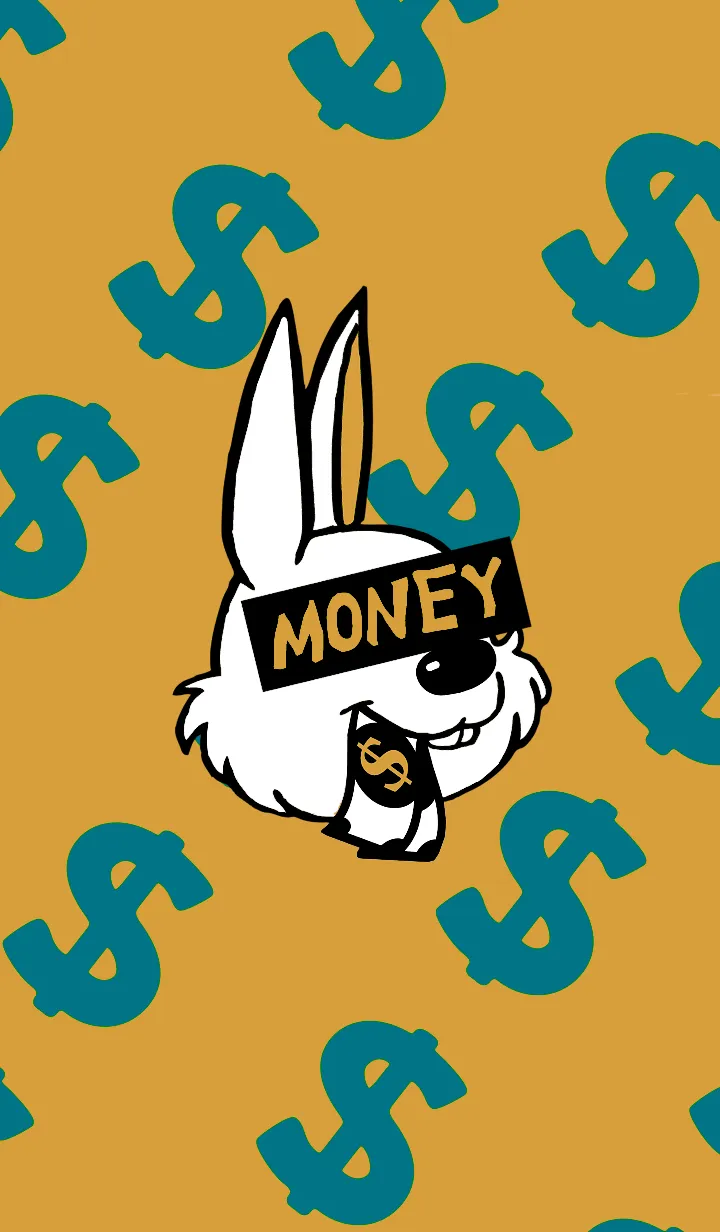 [LINE着せ替え] マネー ラビット 072の画像1