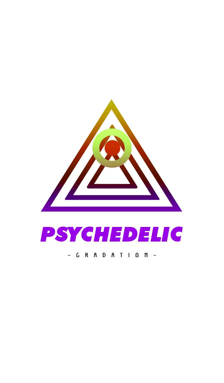 [LINE着せ替え] サイケデリック-グラデーション- 72の画像1