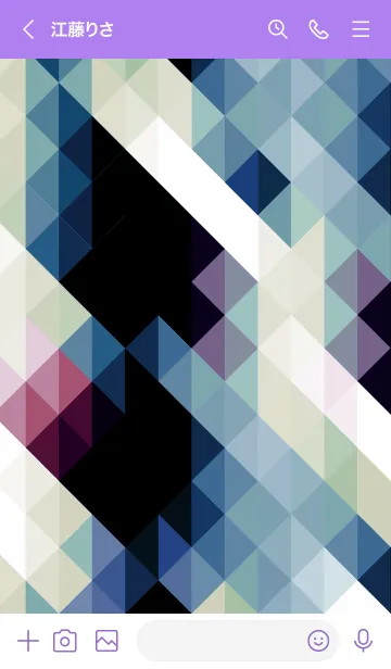 [LINE着せ替え] ジオメトリック 98の画像3