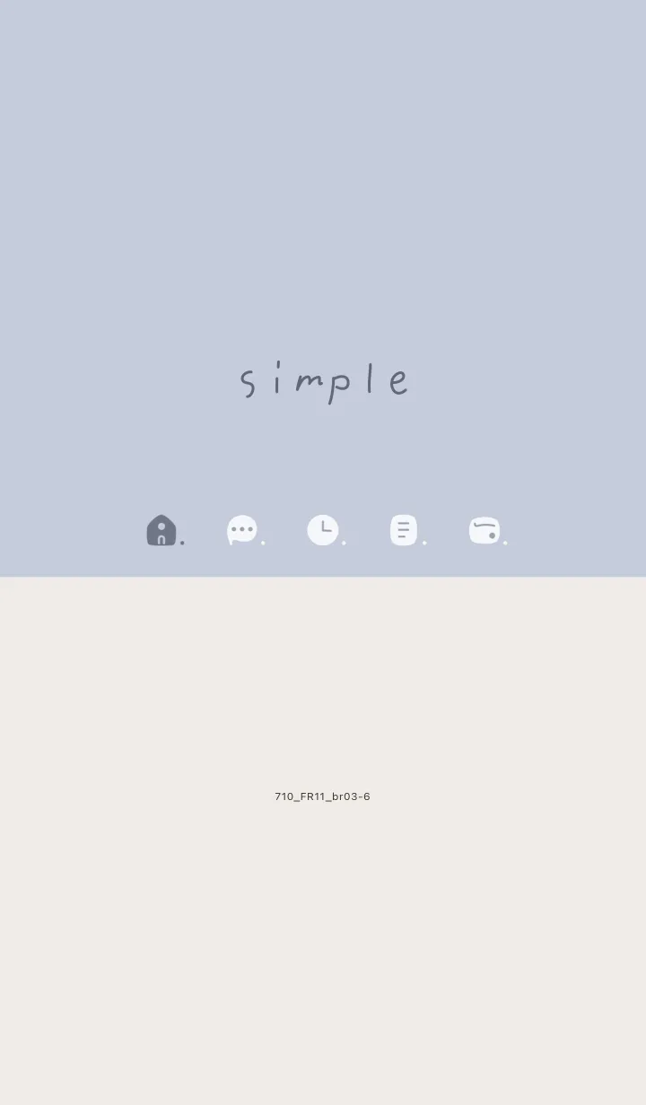 [LINE着せ替え] 710.11_ホワイトアッシュ ブラウン3-6の画像1