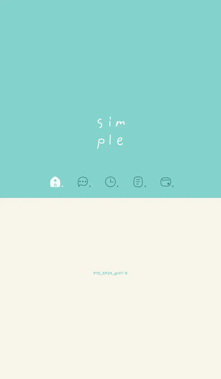 [LINE着せ替え] P10.24.グリーン7-9の画像1