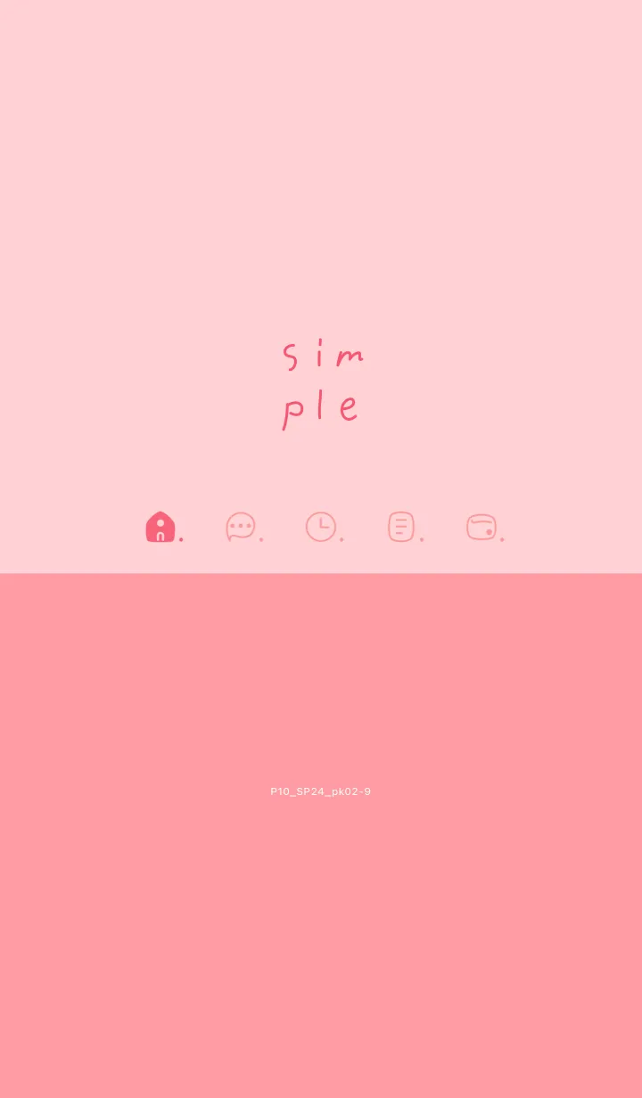 [LINE着せ替え] P10.24.ピンク2-9の画像1