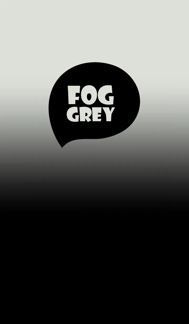 [LINE着せ替え] Black & Fog Grey Theme (JP)の画像1