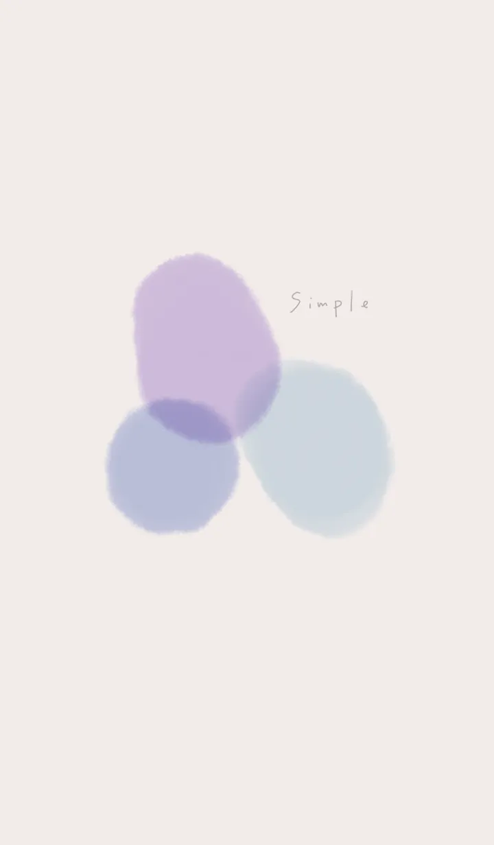 [LINE着せ替え] ふんわり大人シンプル・3の画像1