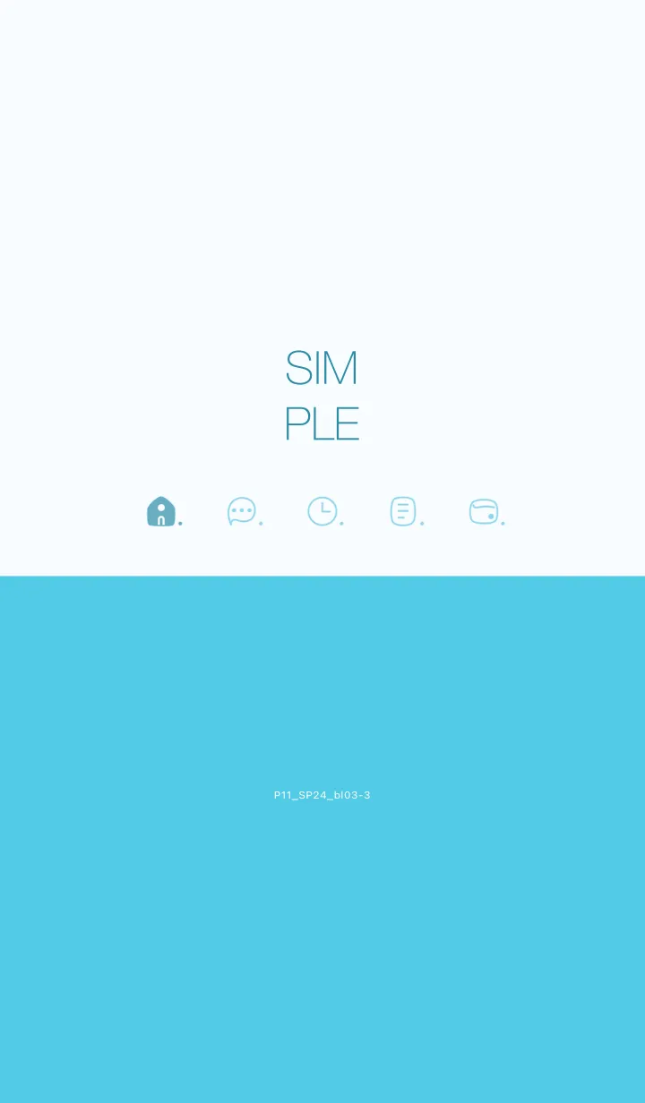 [LINE着せ替え] P11.24.ブルー3-3の画像1