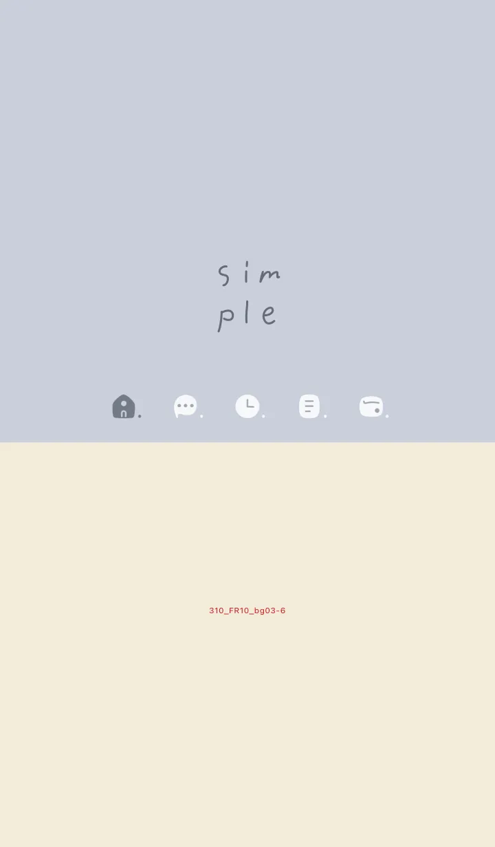 [LINE着せ替え] 310.10_ホワイトアッシュ ベージュ3-6の画像1