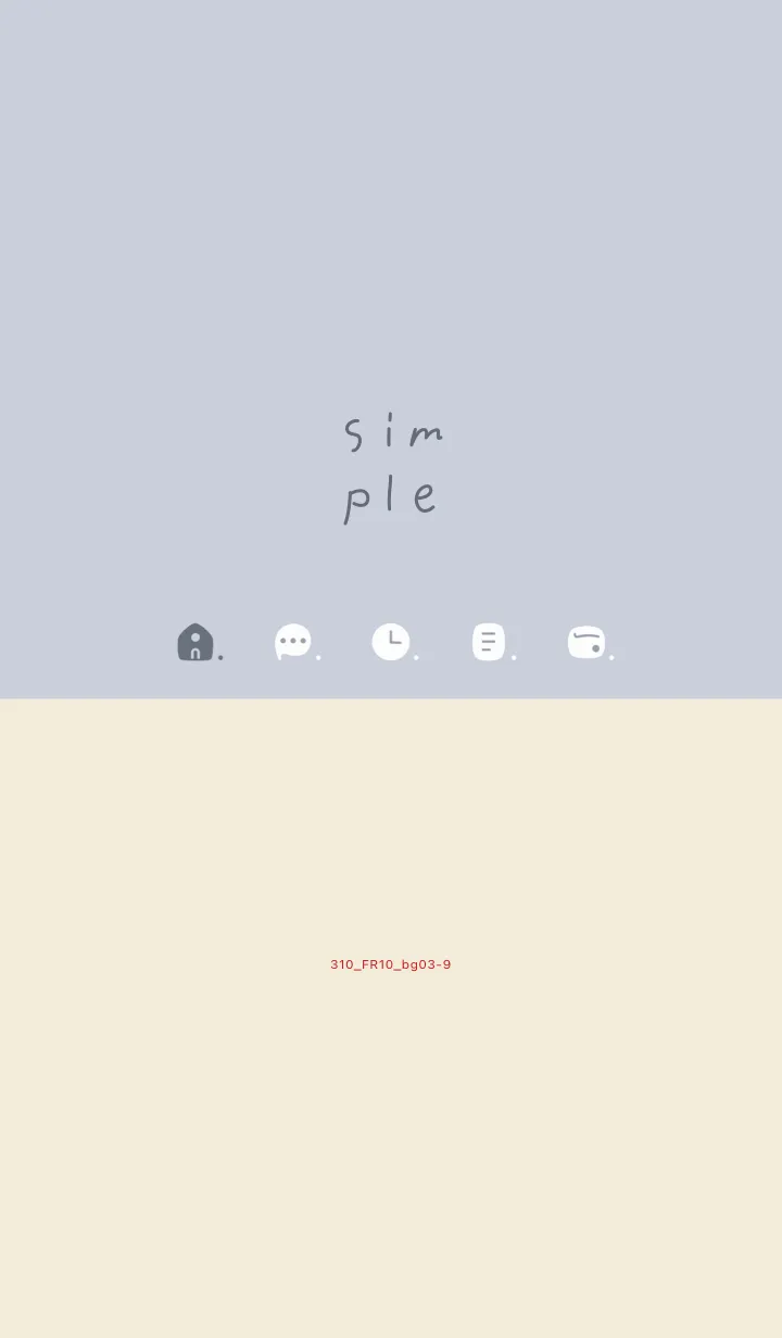 [LINE着せ替え] 310.10_ホワイトアッシュ ベージュ3-9の画像1