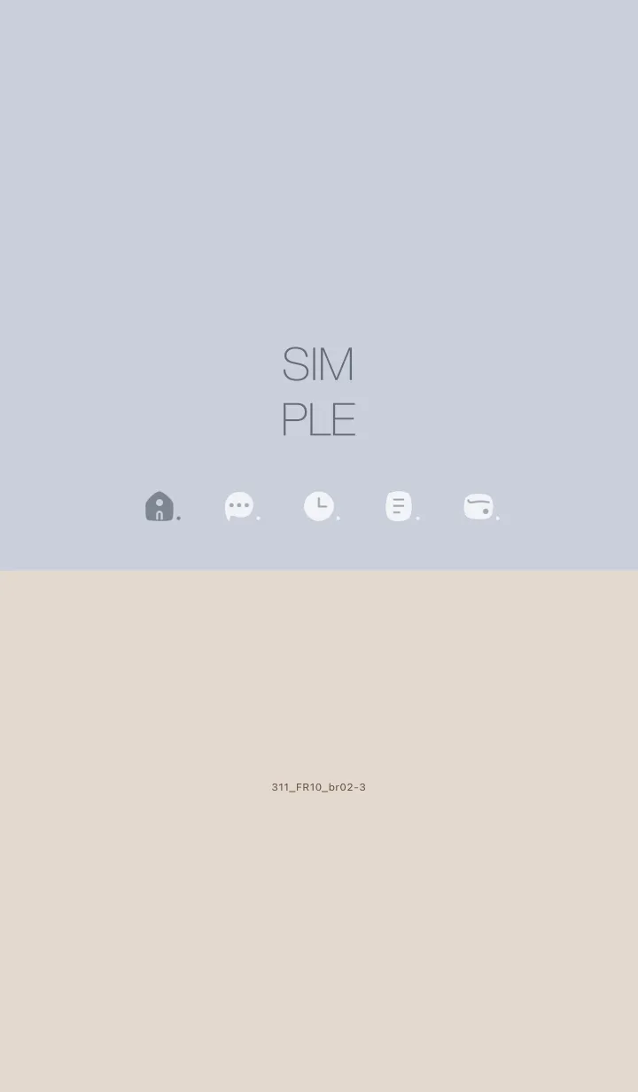 [LINE着せ替え] 311.10_ホワイトアッシュ ブラウン2-3の画像1