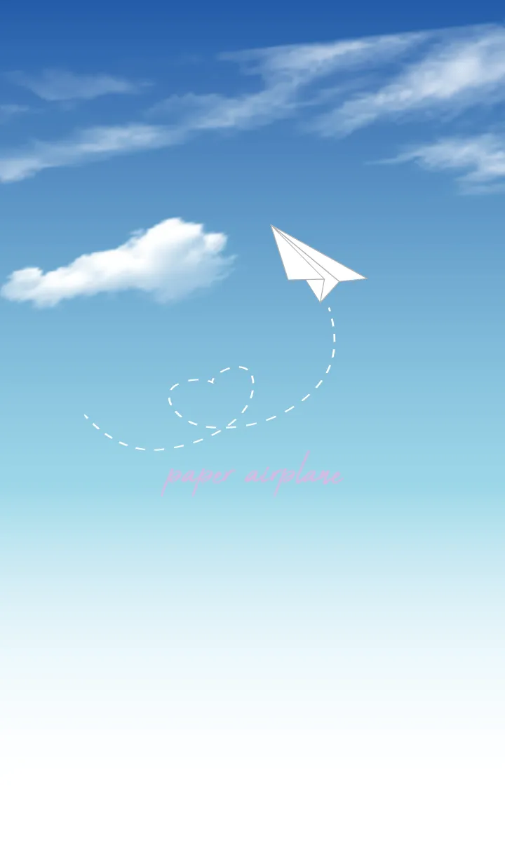 [LINE着せ替え] paper airplane..9の画像1