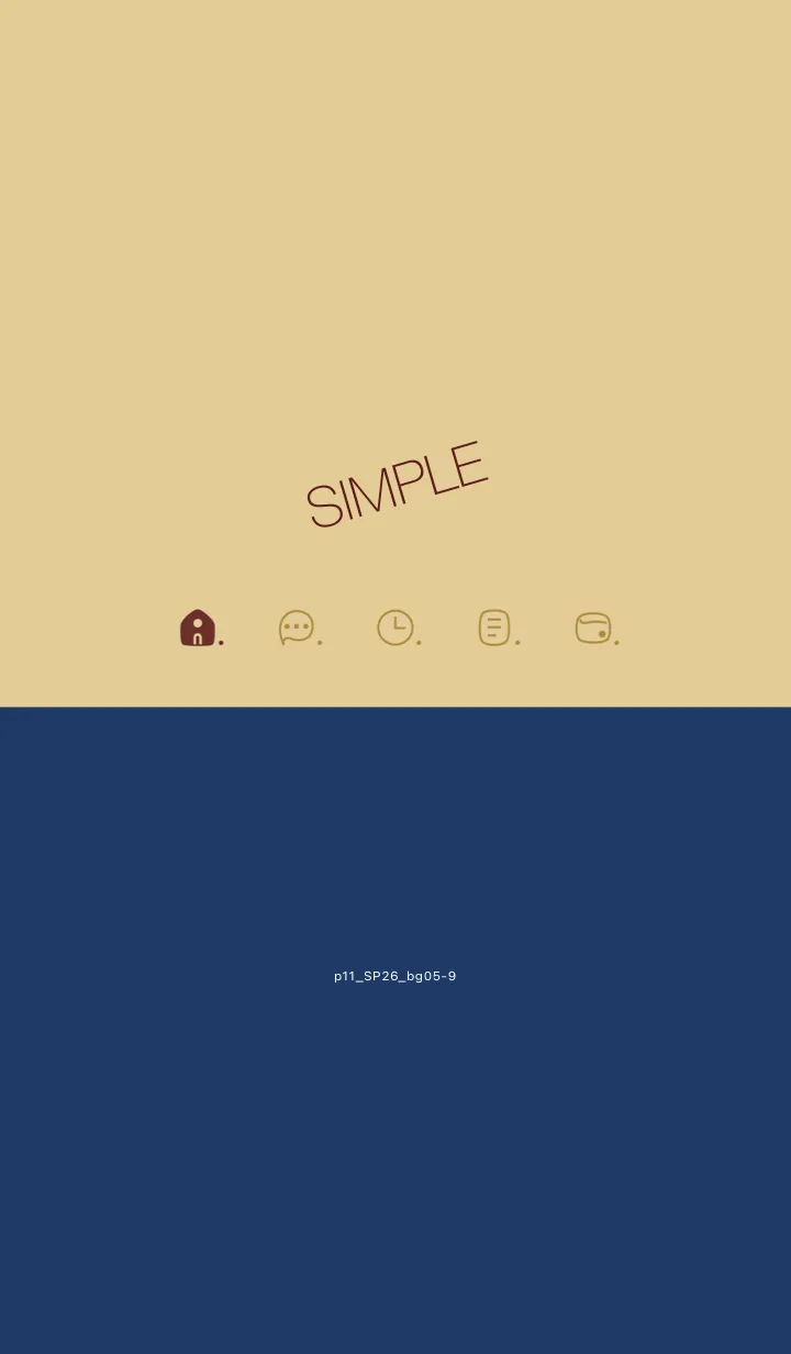 [LINE着せ替え] p11.26.ベージュ5-9の画像1