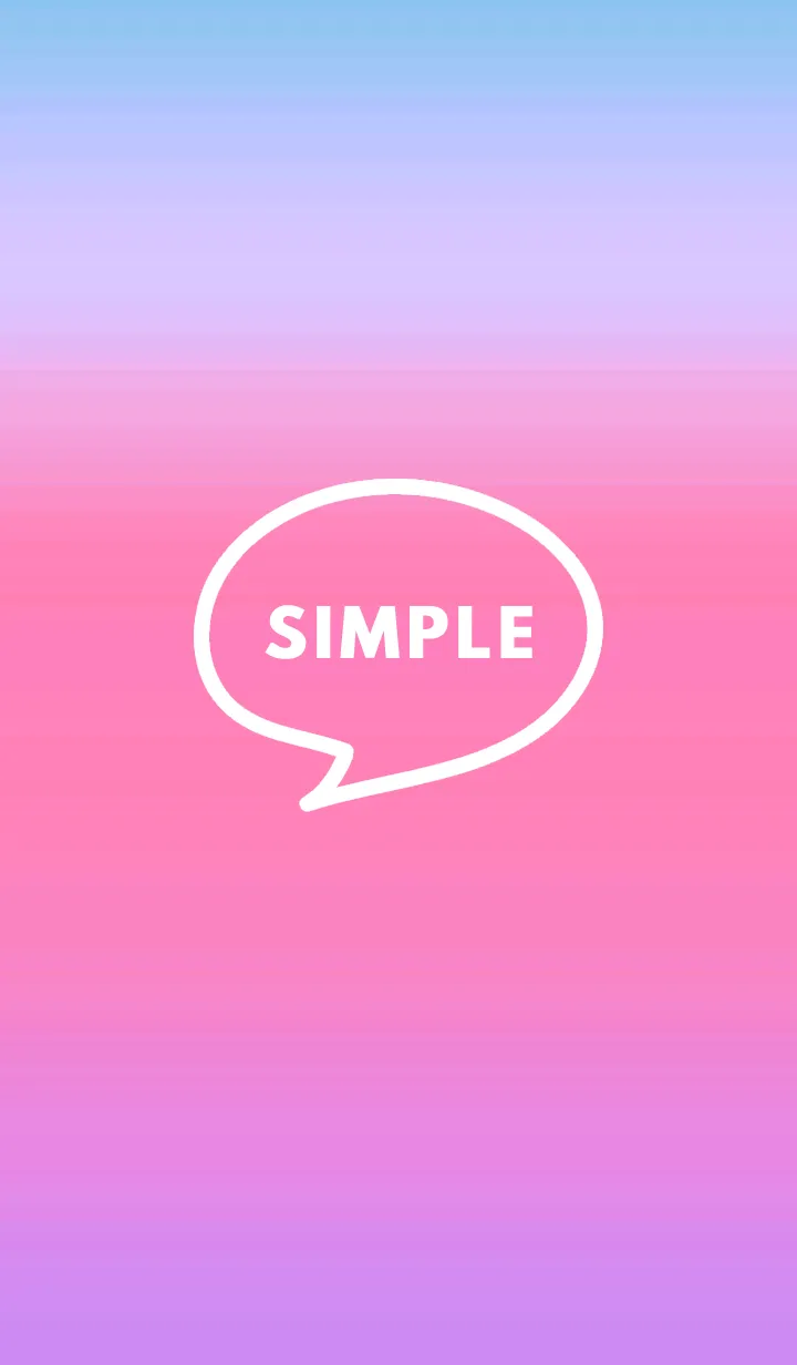 [LINE着せ替え] シンプル グラデーション 45の画像1