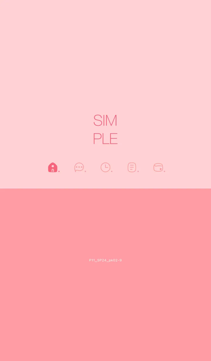 [LINE着せ替え] P11.24.ピンク2-9の画像1