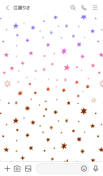 [LINE着せ替え] ミニ スターズ 059の画像3