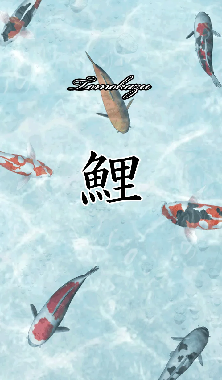 [LINE着せ替え] ともかず用和風鯉の画像1