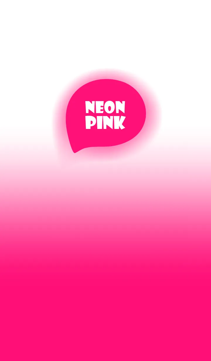 [LINE着せ替え] Neon  Pink & White Theme (JP)の画像1