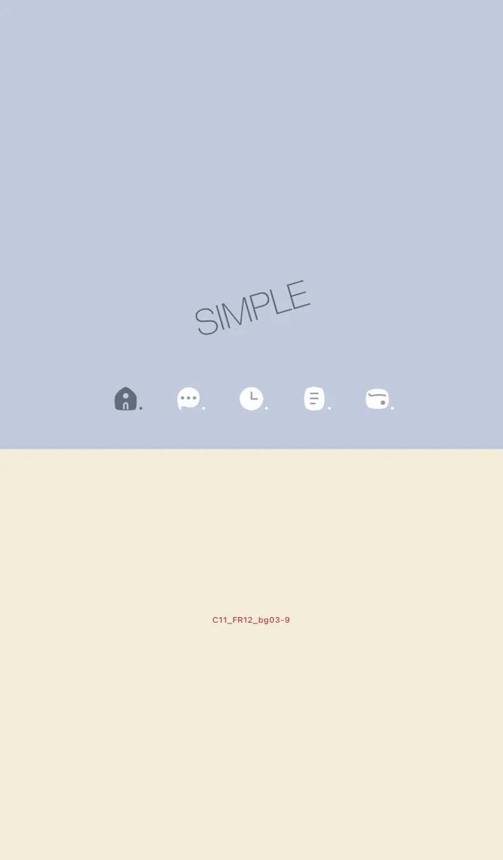 [LINE着せ替え] C11.12_ホワイトアッシュ ベージュ3-9の画像1