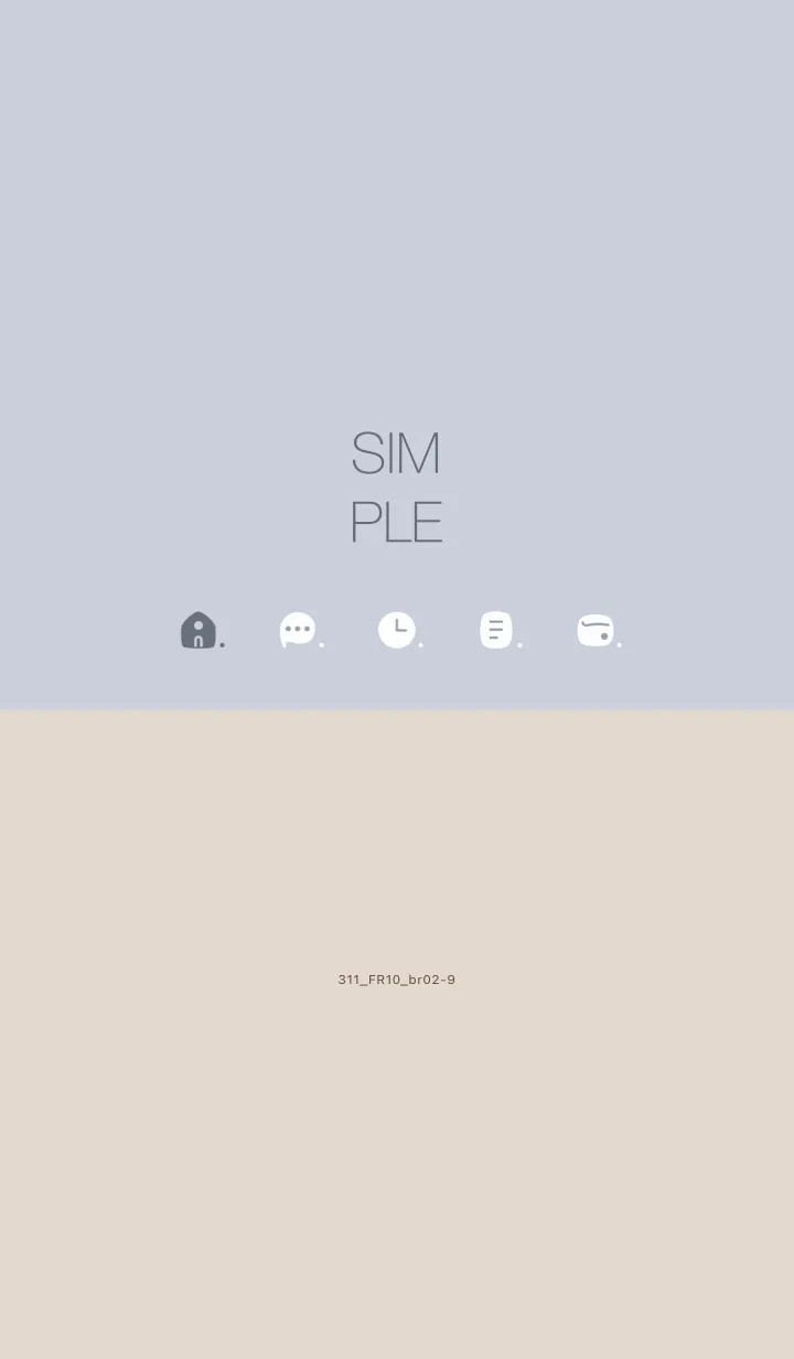 [LINE着せ替え] 311.10_ホワイトアッシュ ブラウン2-9の画像1