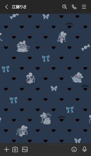 [LINE着せ替え] ひんやり❤︎minecoの画像3