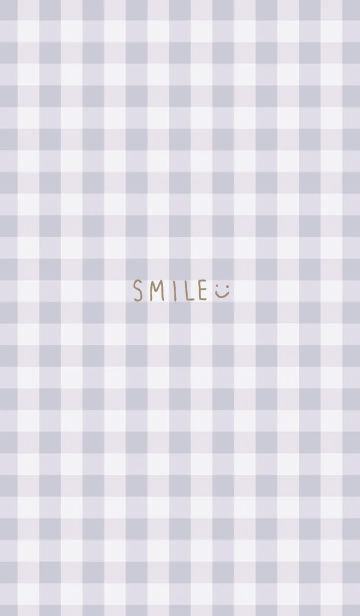 [LINE着せ替え] ギンガムチェック パープル1の画像1