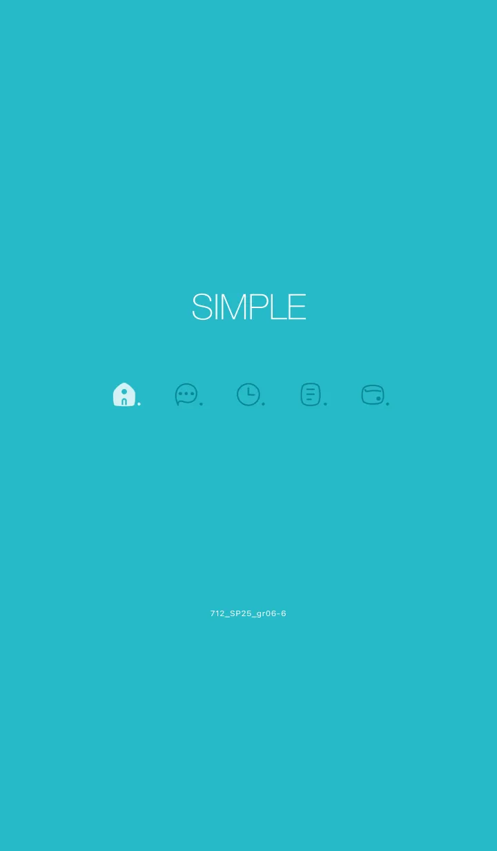 [LINE着せ替え] 712.25_グリーン6-6の画像1