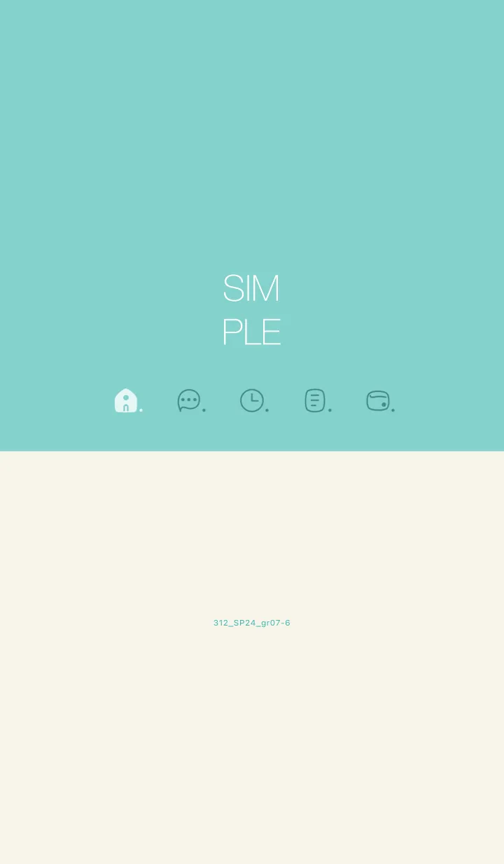 [LINE着せ替え] 312.24_グリーン7-6の画像1